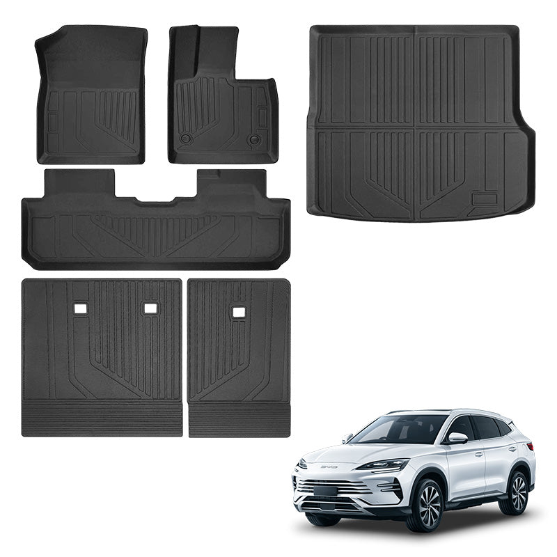 TPE Floor Mats & Liners Set For BYD Sealion 6 (2024-2026)