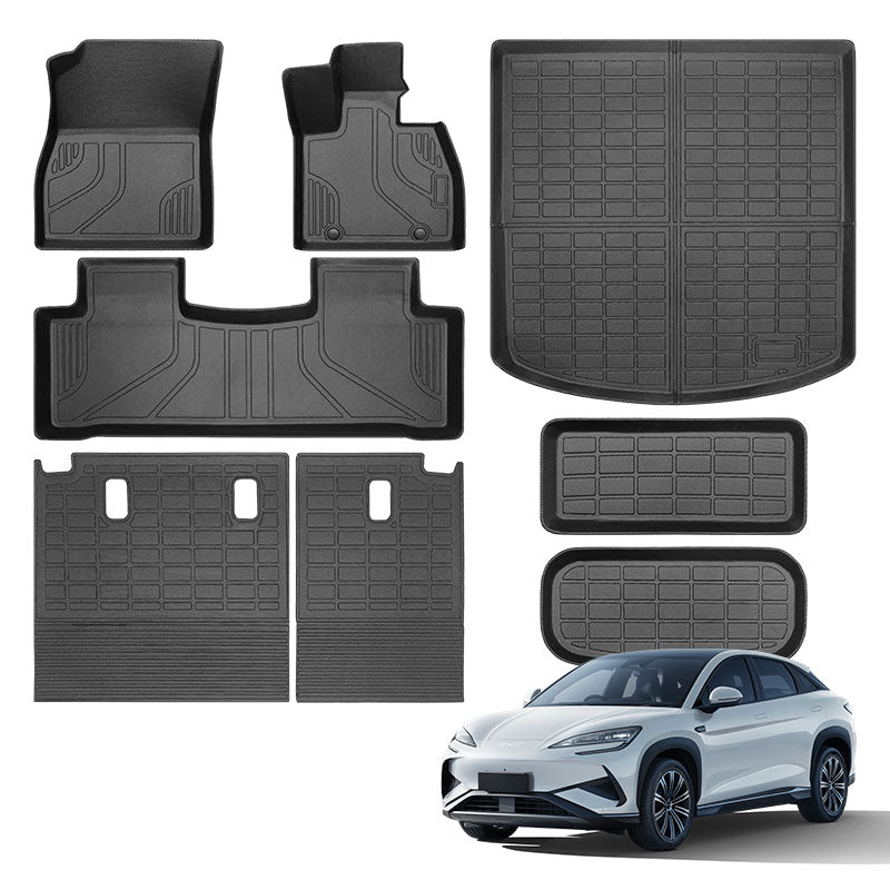 TPE Floor Mats & Liners Sets For BYD Sealion 7 (2025-2026)